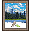 Amanti Art Lyla Ornate Silver Picture Frame, 24" x 28", Matted For 20" x 24"