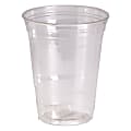 Dixie® Crystal Clear Plastic Cups, 16 Oz, Pack Of 25 Cups