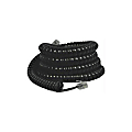 Ativa® Coiled Handset Cord, 25', Black 1 thumbnail image