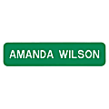 Custom Engraved Plastic Designer Wall Sign, 1-11/16" x 7-11/16" 1 thumbnail image
