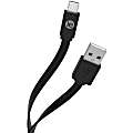 DigiPower Micro-USB Data Transfer Cable - 4 ft Micro-USB Data Transfer Cable for Smartphone, Tablet - First End: Micro USB - Black - 1 1 thumbnail image
