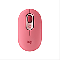 Logitech POP Mouse with emoji - Heartbreaker Rose - Optical - Wireless - Bluetooth - Heartbreaker - USB - 4000 dpi - Scroll Wheel - 4 Button(s)