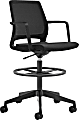 Safco® Medina Extended-Height Mesh Mid-Back Office Chair, Black