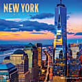 2025 BrownTrout New York City Monthly Plastic-Free Square Wall Calendar, 12" x 12", American Cities, January to December 2025, 9781975477462 1 thumbnail image