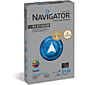 Navigator Platinum Digital Copier & Printer & Copier Paper, Ledger Size (11" x 17"), Case Of 2500 Sheets, 24 lb, 99 Brightness, Bright White