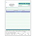 Custom Carbonless Business Forms, Pre-Formatted, Contractors Invoice Forms, Ruled, 8 1/2” x 11”, 3-Part, Box Of 250
