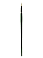 Princeton Synthetic Bristle Oil And Acrylic Paint Brush 6100, Size 6, Round Bristle, Synthetic, Green 1 thumbnail image