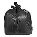 Trinity Plastics Low-Density Can Liners, 60 gal, 2.4 mil, 38" x 58", Black, Flat Pack, 100/Carton 1 thumbnail image