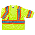 Ergodyne GloWear Safety Vest, 2-Tone, Type-R Class 3, Small/Medium, Lime, 8330Z