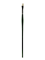 Princeton 6100 Synthetic Bristle Oil And Acrylic Paint Brush, Size 6, Filbert Bristle, Syntheitc, Green 1 thumbnail image