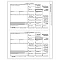 ComplyRight® 1099-MISC Tax Forms, Recipient Copy B, 2-Up, Laser, 8-1/2" x 11", Pack Of 100 Forms