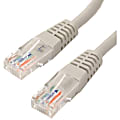4XEM 100FT Cat6 Molded RJ45 UTP Ethernet Patch Cable (Gray) - 100 ft Category 6 Network Cable for Network Device, Notebook - First End: 1 x RJ-45 Network - Male - Second End: 1 x RJ-45 Network - Male - Patch Cable - CMG - 26 AWG - Gray - 1