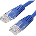 4XEM 100FT Cat6 Molded RJ45 UTP Ethernet Patch Cable (Blue) - 100 ft Category 6 Network Cable  - 4XC6PATCH100BL 1 thumbnail image