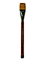 Winsor & Newton Series 295 Paint Brush, 1", Flat Bristle, Nylon, Burdgundy 1 thumbnail image