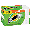 Bounty® Large 2-Ply Paper Towels, Pack Of 12 Rolls