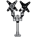StarTech.com Desk Mount Dual Monitor Arm - Articulating - Premium Desk Clamp / Grommet Hole Mount for up to 27" VESA Monitors (ARMDUALPS) 1 thumbnail image