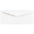 JAM Paper® Booklet Commercial-Flap Envelopes, #11, Gummed Seal, White, Pack Of 500 Envelopes