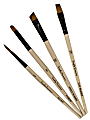 Robert Simmons Simply Simmons Value Paint Brush Set, Work Horse, Assorted Sizes, Assorted Bristles, White, Set Of 4 1 thumbnail image