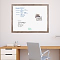 U Brands Decor Magnetic Dry-Erase Board, 48" X 36", Rustic Wood Frame, Actual Size 47" X 35" (4893U00-01) 1 thumbnail image
