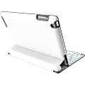 ZAGG ZAGGkeys PROfolio+ Keyboard/Cover Case (Folio) for iPad - White