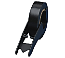 Scotch Electrical Tape - 0.50" Width x 16.67 ft Length - Plastic - Vinyl Backing - Dispenser Included - 1 Roll - Black 1 thumbnail image