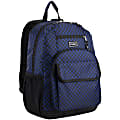 Fuel Basic Tech Backpack With 15.5" Laptop Pocket, Black And Navy Checker Plaid 1 thumbnail image