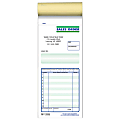 Custom Pre-Formatted 2-Part Business Forms, Sales Order Book, 3-3/8” x 7”, White/Canary, 50 Sets Per Book, Box Of 10 Books 1 thumbnail image