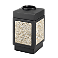 Safco® Canmeleon™ Aggregate Panel Open-Top Receptacle, 38 Gallon 1 thumbnail image