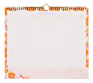 Happy Planner Organized 12-Month Wall Calendar, 14” x 12”, Sunshine Florals, July 2026 To June 2027, CWDS12-002, Total Qty 1 1 thumbnail image