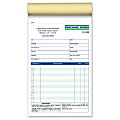 Custom Carbonless Business Forms, Pre-Formatted 3-Part Receipt Books, Purchase Order, White/Canary/Pink, 5 1/2” x 8”, 50 Sets Per Book, Box Of 2