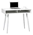 Realspace® Lanzi 35”W Student Desk, White