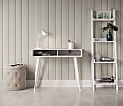 Realspace® Lanzi 35”W Student Computer Desk, White 1 thumbnail image