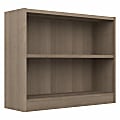 Bush® Furniture Universal Small 30"H 2-Shelf Bookcase, Ash Gray, Standard Delivery 1 thumbnail image