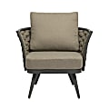 Eurostyle Solna Fabric Lounge Chair, Gray/Taupe 1 thumbnail image
