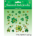 Amscan 390628 St. Patrick's Day Shamrock Body Jewelry, Green, Pack Of 3 Pieces 1 thumbnail image