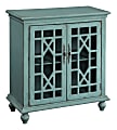 Coast to Coast 2-Door Cabinet, Teal 1 thumbnail image
