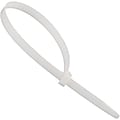 Partners Brand Jumbo Cable Ties, 25" x 0.35", Natural, Case Of 100