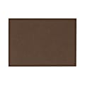 LUX Flat Cards, A2, 4 1/4" x 5 1/2", Chocolate Brown, Pack Of 1,000