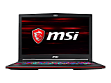 MSI GL63 9SDK 1051 - Intel Core i7 9750H / 2.6 GHz - Windows 10 Home - GF GTX 1660 Ti - 16 GB RAM - 256 GB SSD NVMe + 1 TB HDD - 15.6" 1920 x 1080 (Full HD) @ 120 Hz - Wi-Fi 5 - black 1 thumbnail image