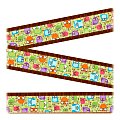 Carson Dellosa Education Colorful Owls Design Straight Borders - (Owl) Shape - 3" Width x 36" Length - Assorted - 12 / Pack