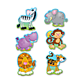 Carson Dellosa Education Jungle Cut-outs Bulletin Board Set - 36 (Jungle Animal) Shape - 0.44" Height x 6" Width x 8" Length - Multicolor - 36 / Pack 1 thumbnail image