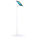 The Joy Factory Elevate II Floor Stand Kiosk for Galaxy Tab S2 9.7 (White) - Up to 9.7" Screen Support - 46" Height x 13" Width x 13.3" Depth - Floor Stand - White