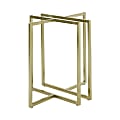 Eurostyle Legend Dining Table Bases, 29”H x 24”W x 13-1/2”D, Matte Brushed Gold, Set Of 2 Bases 1 thumbnail image
