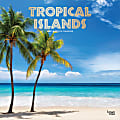 2025 BrownTrout Tropical Islands Monthly Plastic-Free Square Wall Calendar, 12" x 12", Travel and Scenic, January to December 2025, 9781975477899 1 thumbnail image