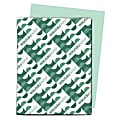 Exact® Vellum Bristol Card Stock, Green, Letter (8.5" x 11"), 67 Lb, Pack Of 250
