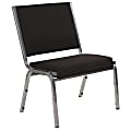 Flash Furniture HERCULES Series 950 lb Rated Antimicrobial Bariatric Medical Reception Chair, Black Fabric 1 thumbnail image