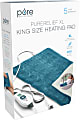 Pure Enrichment PureRelief XL King Size Heating Pad, 23-1/2" x 11-1/2", Turquoise Blue 1 thumbnail image