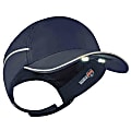 Ergodyne Skullerz 8965 Lightweight Bump Cap Hat With LED Lighting, Long Brim, Navy 1 thumbnail image