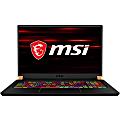 MSI GS75 Stealth GS75 Stealth 10SGS-610 17.3" Gaming Notebook - Full HD - Intel Core i7-10875H 2.30 GHz - 32 GB RAM - 512 GB SSD - Matte Black with Gold Diamond - Windows 10 Pro - NVIDIA GeForce RTX 2080 SUPER Max-Q with 8 GB - 7 Hour Battery 1 thumbnail image