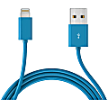 TAMO MFi Premium Lightning USB Cable - Blue, 6ft 1 thumbnail image